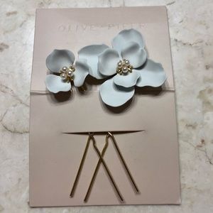 Olive + Piper Georgia Hair Pins NWOT